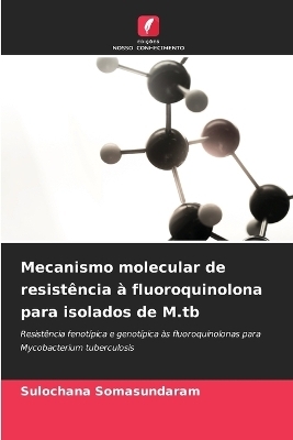 Mecanismo molecular de resist&ecirc;ncia &agrave; fluoroquinolona para isolados de M.tb - Sulochana Somasundaram