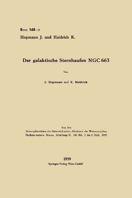 Der galaktische Sternhaufen NGC 663