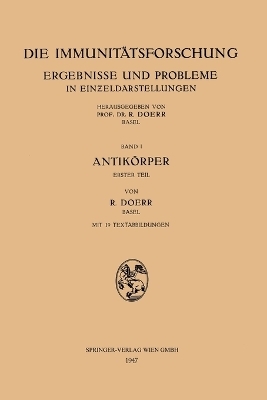 Antik&ouml;rper - Robert Doerr
