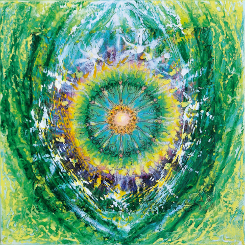 Triptychon Erzengel Widanael - Ines Siri Trost