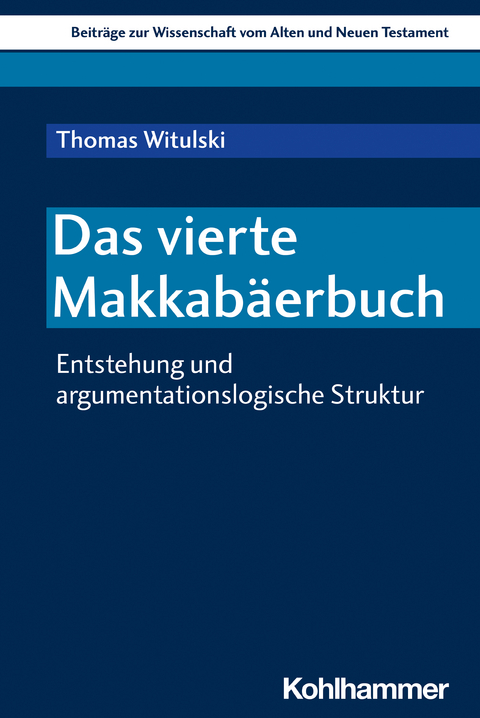 Das vierte Makkabäerbuch - Thomas Witulski