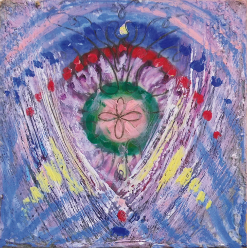 Triptychon Erzengel Metathron - Ines Siri Trost