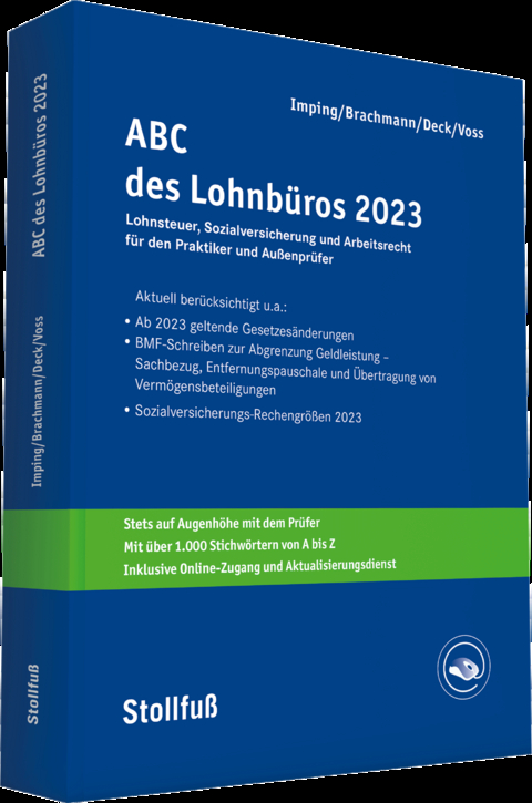 ABC des Lohnbüros 2023 - Andreas Imping, Anke Brachmann, Wolfgang Deck, Rainer Voss