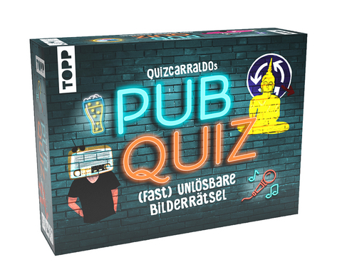 Quizcarraldo's Pub Quiz. (Fast) unlösbare Bilderrätsel -  Quizcarraldo