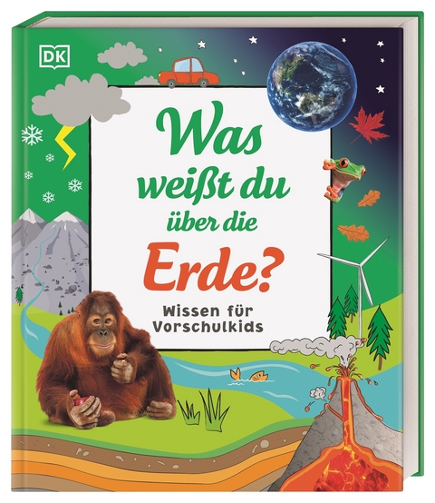 Wissen f&uuml;r Vorschulkids. Was wei&szlig;t du &uuml;ber die Erde? - Andrea Mills, Ben Hubbard