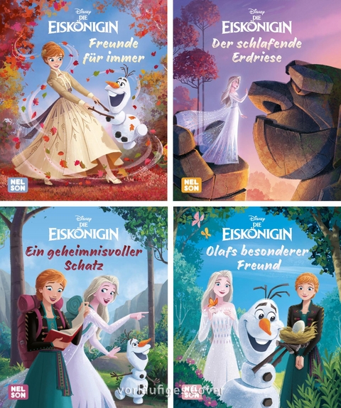 Nelson Mini-B&uuml;cher: Disney Die Eisk&ouml;nigin 17-20 (Einzel/WWS)