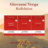 Giovanni Verga Kollektion (B&uuml;cher + Audio-Online) - Lesemethode von Ilya Frank - Giovanni Verga