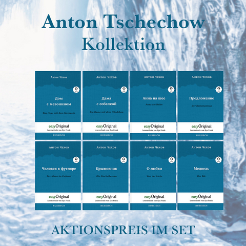 Anton Tschechow Kollektion (B&uuml;cher + Audio-Online) - Lesemethode von Ilya Frank - Anton Pawlowitsch Tschechow