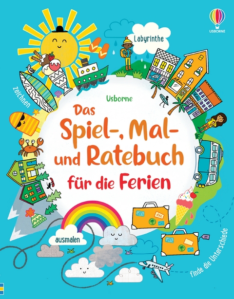 Das Spiel-, Mal- und Ratebuch f&uuml;r die Ferien - James Maclaine, Lucy Bowman, Rebecca Gilpin