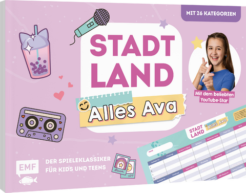 Stadt, Land, Alles Ava &ndash; Der Spieleklassiker f&uuml;r Kids und Teens -  Alles Ava