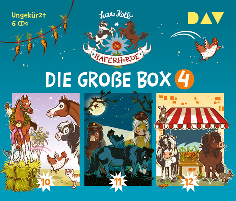 Die Haferhorde &ndash; Die gro&szlig;e Box 4 (Teil 10-12) - Suza Kolb