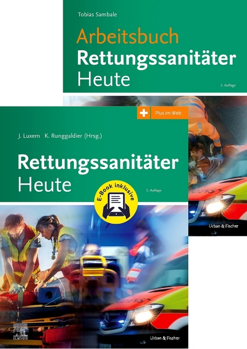 Rettungssanit&auml;ter Heute + Arbeitsbuch Rettungssanit&auml;ter Heute, Set - Tobias Sambale