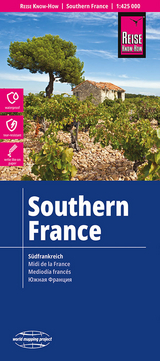 Reise Know-How Landkarte S&uuml;dfrankreich / Southern France (1:425.000)