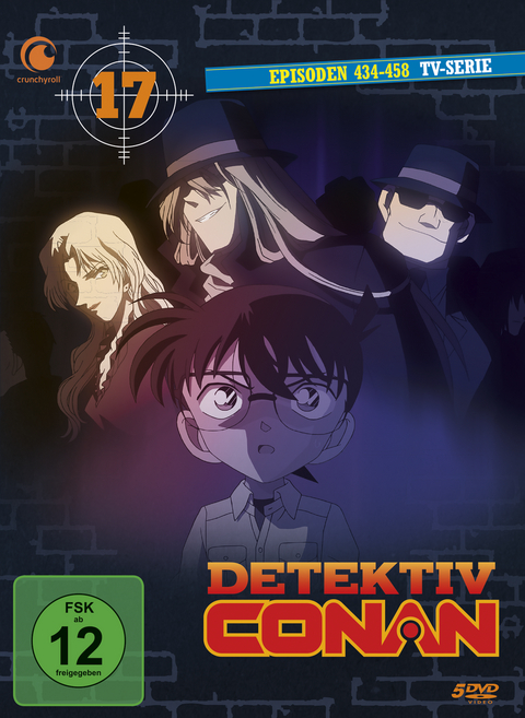 Detektiv Conan - TV-Serie - DVD Box 17 (Episoden 434-458) (5 DVDs) - Yasuichiro Yamamoto, Kenji Kodama, Kojin Ochi, Masato Sato