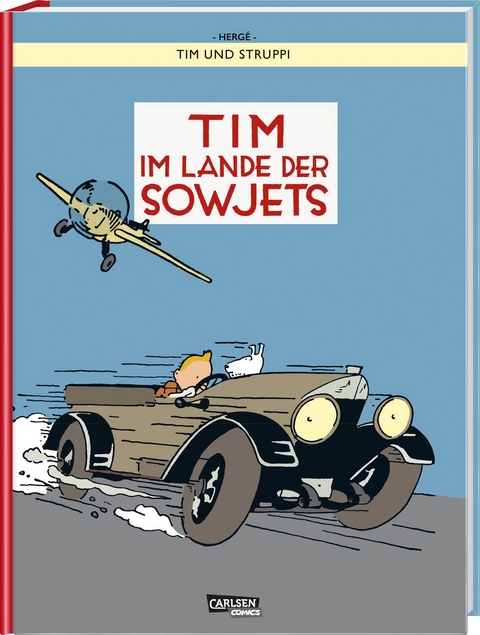 Tim und Struppi: Tim im Lande der Sowjets - farbige Ausgabe -  Herg&eacute;