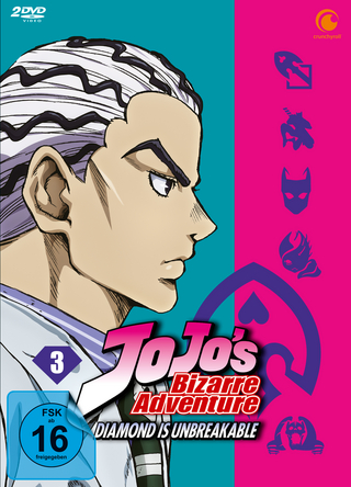 JoJo's Bizarre Adventure: Diamond Is Unbreakable - 3. Staffel - DVD Vol. 3 (Episoden 27-39) [2 DVDs]