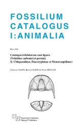 Fossilium Catalogus Animalia Pars 160 - Gerhard Hahn, Renate Hahn, Peter M&uuml;ller