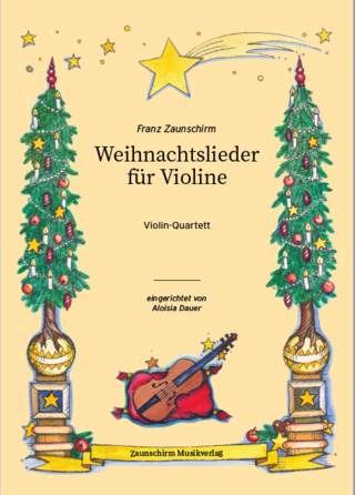 Weihnachtslieder für Violine - Violin-Quartett