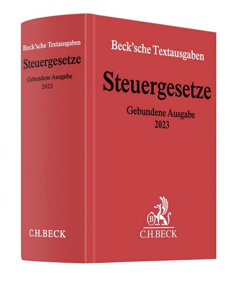 Steuergesetze - Gebundene Ausgabe 2023