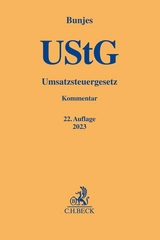 Umsatzsteuergesetz (UStG) - Johann Bunjes, Reinhold Geist