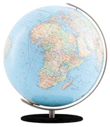 COLUMBUS DUO Leuchtglobus 30cm Lederausführung