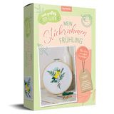 Ganz gro&szlig;es DIY-Gl&uuml;ck: Mein Stickrahmen Fr&uuml;hling