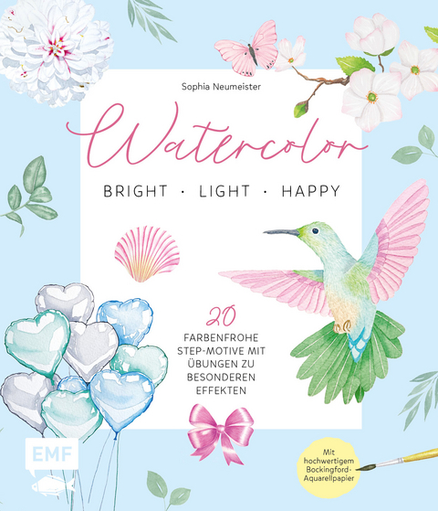Watercolor &ndash; bright, light & happy! - Sophia Neumeister