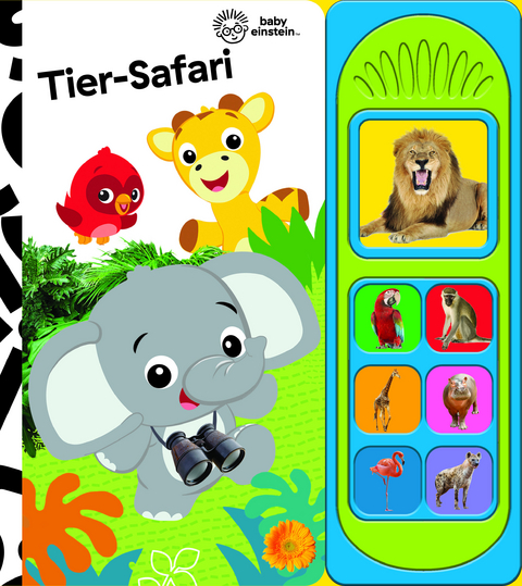 Baby Einstein - Tier-Safari - Soundbuch - Pappbilderbuch mit 7 Tier-Ger&auml;uschen - 