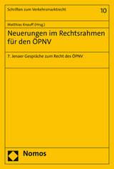 Neuerungen im Rechtsrahmen f&uuml;r den &Ouml;PNV - 