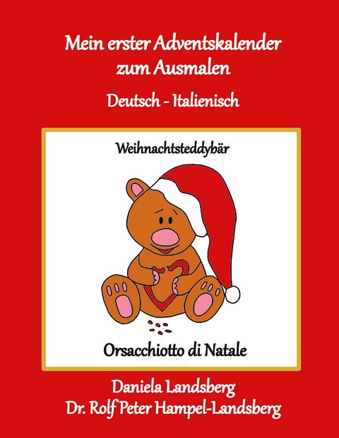 Mein erster Adventskalender zum Ausmalen - Daniela Landsberg