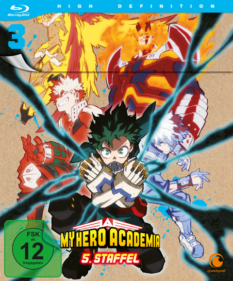 My Hero Academia - 5. Staffel - Blu-ray Vol. 3 - Kenji Nagasaki