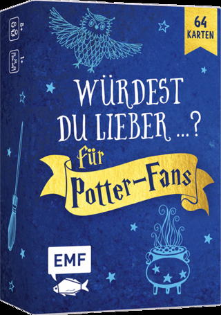 Kartenspiel: Würdest du lieber ...? Das Fragespiel für Harry Potter-Fans