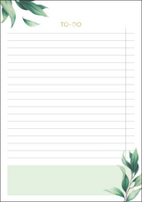 To-Do Block Botanical, vegan - 