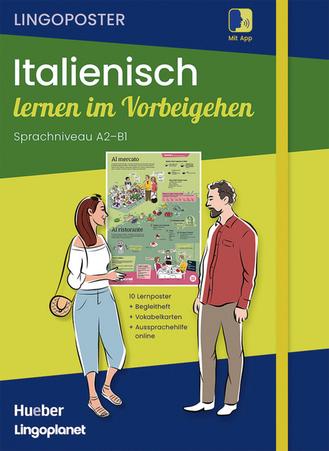 Lingoposter: Italienisch lernen im Vorbeigehen - Peter Delius