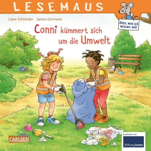 LESEMAUS 117: Conni k&uuml;mmert sich um die Umwelt - Liane Schneider