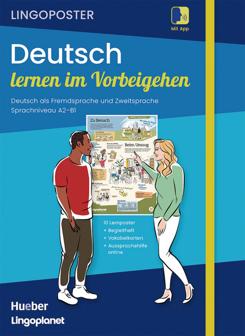 Lingoposter: Deutsch lernen im Vorbeigehen - Peter Delius
