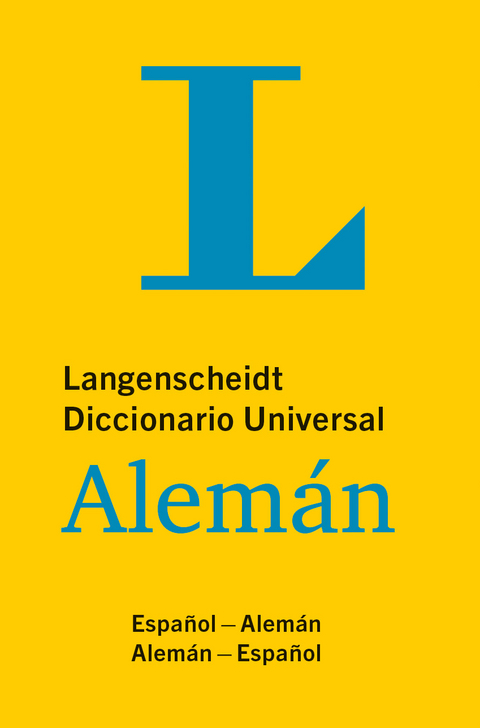 Langenscheidt Diccionario Universal Alem&aacute;n