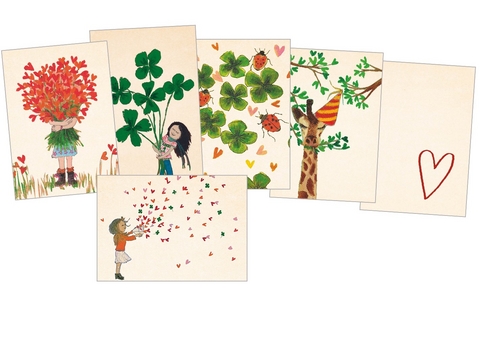 Happy Art Postkarten Set