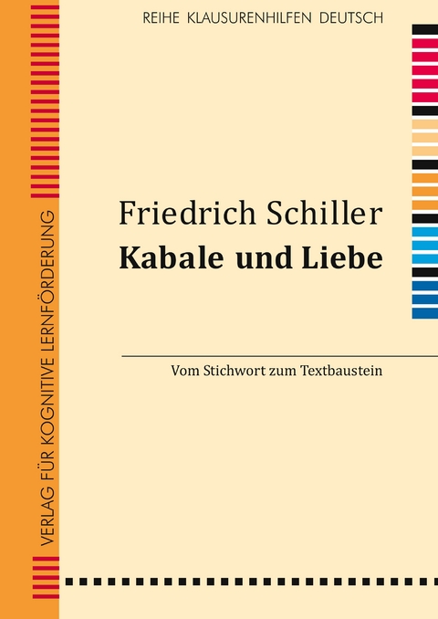 Friedrich Schiller Kabale und Liebe - G&uuml;nther Nieberle