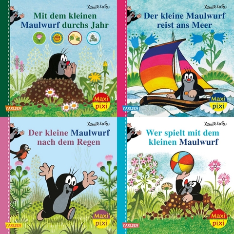 Maxi-Pixi-4er-Set 99: Neues vom Maulwurf (4x1 Exemplar) - Hanna S&ouml;rensen