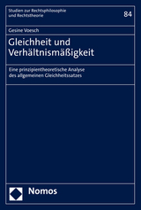 Gleichheit und Verh&auml;ltnism&auml;&szlig;igkeit - Gesine Voesch
