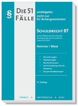 Die 51 F&auml;lle Schuldrecht BT - Karl-Edmund Hemmer, Achim W&uuml;st