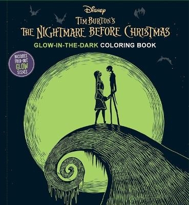 Disney Tim Burton's the Nightmare Before Christmas Glow-In-The-Dark Coloring Book -  Editors of Thunder Bay Press