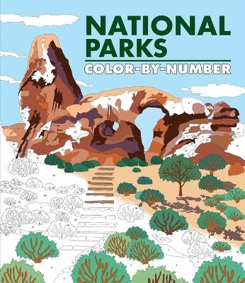 National Parks Color-By-Number -  Editors of Thunder Bay Press