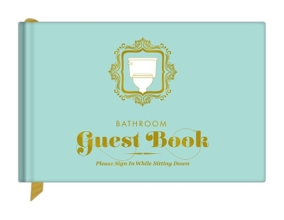 Knock Knock Bathroom Guest Book - 