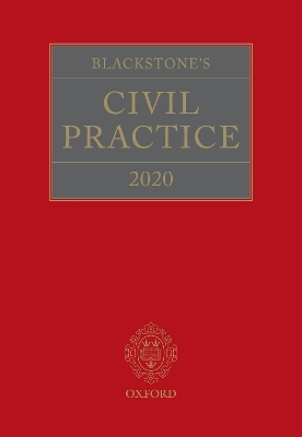 Blackstone's Civil Practice 2020 - 