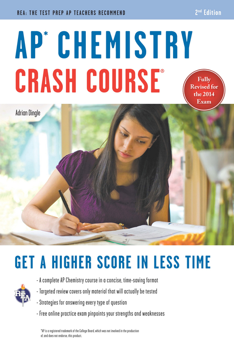 AP Chemistry Crash Course Book + Online -  Adrian DINGLE