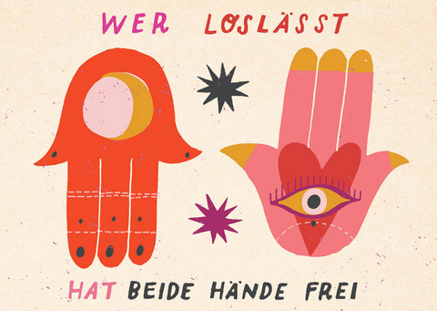 Claire Karte Wer losl&auml;sst hat beide H&auml;nde frei