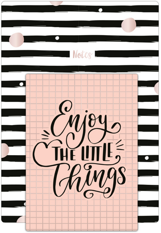 Notizheft-Set Happiness, vegan