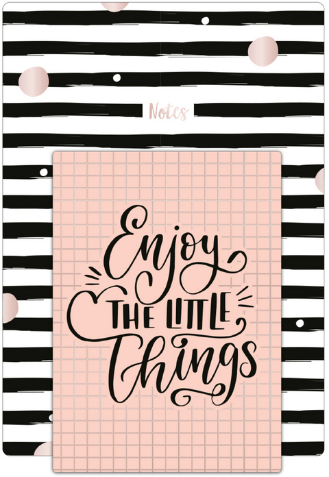 Notizheft-Set Happiness, vegan - 